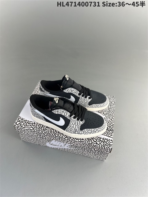 women air jordan 1 shoes H 2023-10-26-495